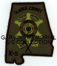 ALABAMA,A,CLARKE COUNTY SHERIFF K-9 SUBDUED 1